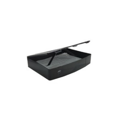 Q-Connect Box File Foolscap Polypropylene Black