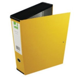 Q-Connect Box File Foolscap Yellow