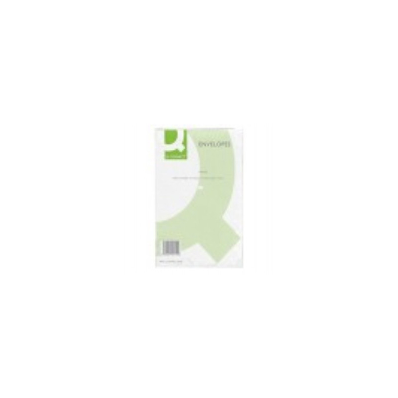 Q-Connect Envelope C4 100gsm Plain Peel and Seal White 1P27 Pack of 250
