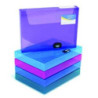 Rapesco A4 Rigid Wallet Box File 40mm Assorted