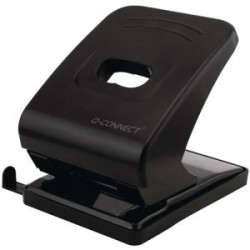 Q-Connect Heavy Duty Hole Punch Black KF01236