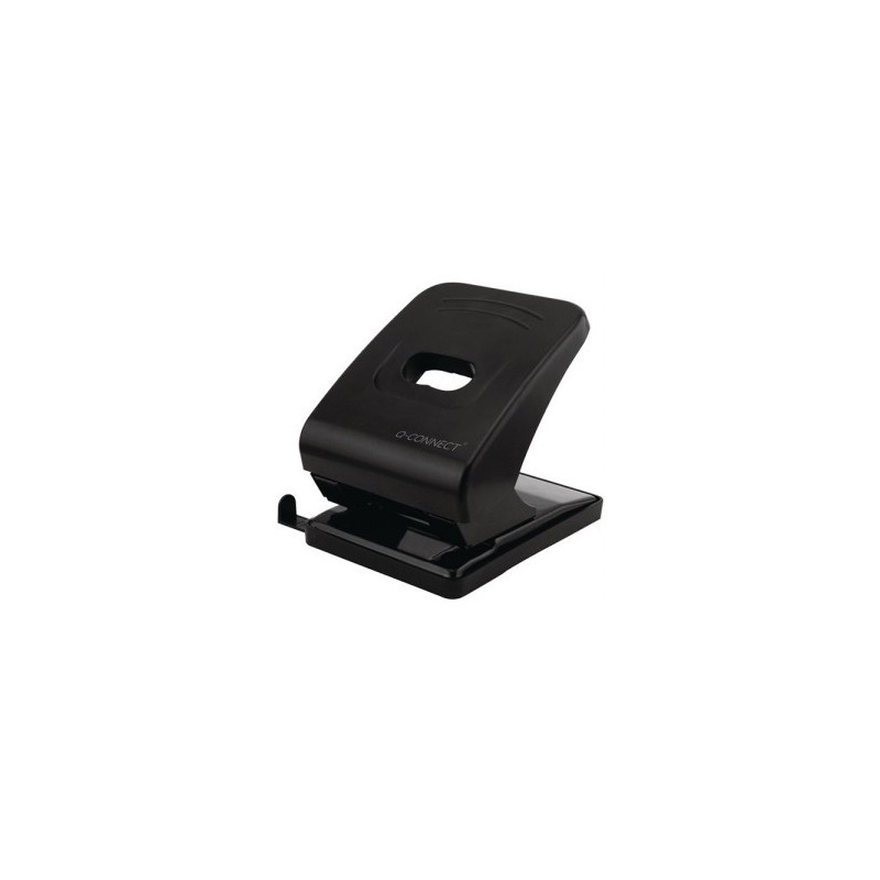 Q-Connect Heavy Duty Hole Punch Black KF01236
