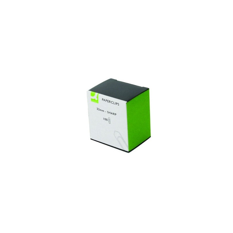 Q-Connect 32mm No Tear Paperclips (Pack of 1000) KF01312Q
