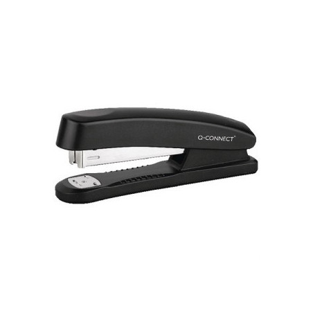 Q-Connect Plastic Full Strip Stapler Black KF01057