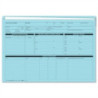 Custom Forms Blue Personnel Wallet (Pack of 50) PWB01