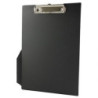 Q-Connect Black A4/Foolscap PVC Clipboard KF01296