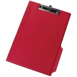 Q-Connect PVC Clipboard Foolscap/A4 Red KF01298