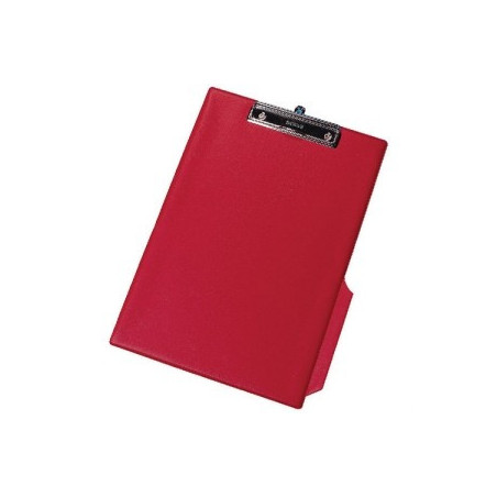 Q-Connect PVC Clipboard Foolscap/A4 Red KF01298
