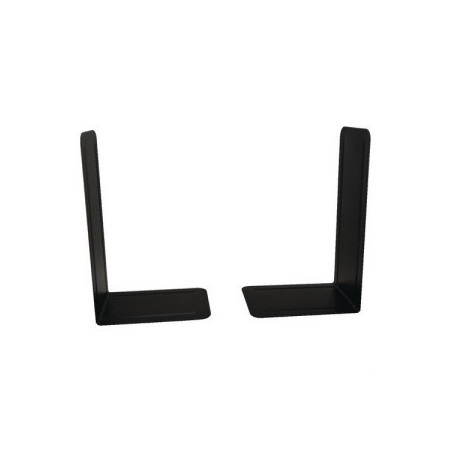 Giant Metal Bookends 215mm Black (Pack of 2) 0441101