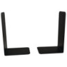 Giant Metal Bookends 215mm Black (Pack of 2) 0441101