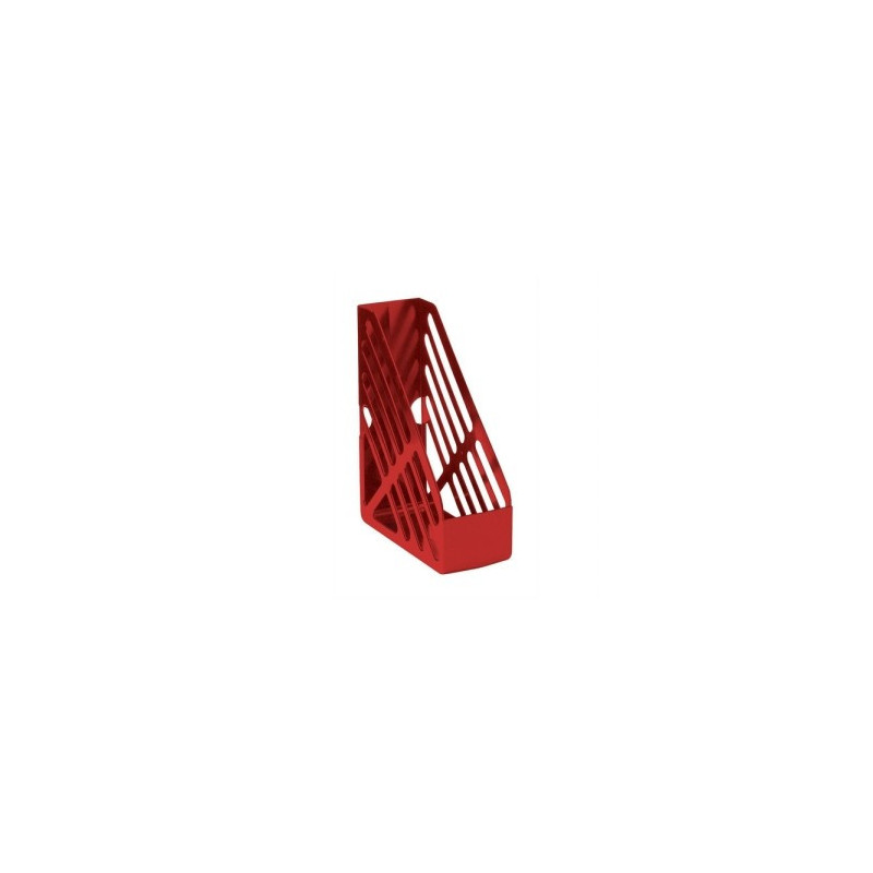 Q-Connect Red Magazine Rack CP073KFRED
