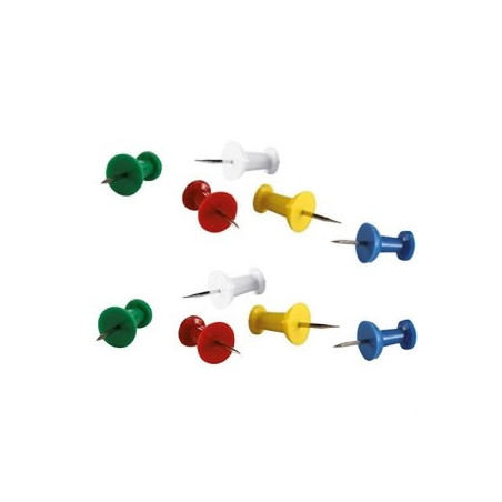 Push Pins Assorted (Pack of 20) 20471
