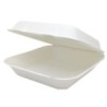 8" x 8" - Bagasse Meal Box - HP4 (5 x 50's)