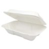 9x6x2" - 1 comp Bagasse Meal Box (1000ml) (5x50's)