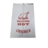 Large Flat Foil Chicken Bags (200x250x360mm) (500)