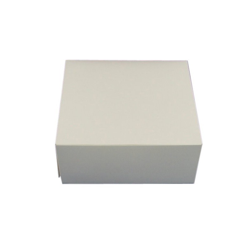 White Folding Cake Box 10x10x4" (100)