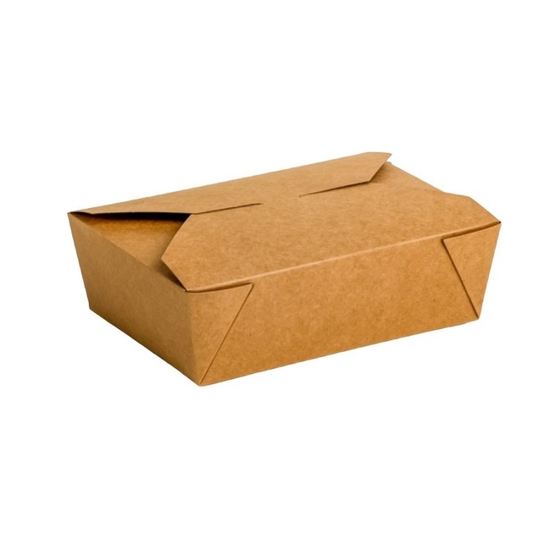 No.3 Kraft Biobox Containers (66oz) (4x50's)