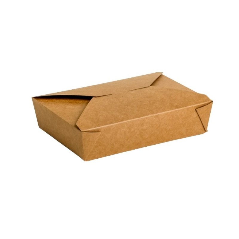 No.2 Kraft Biobox Containers (49oz) (4x50's)