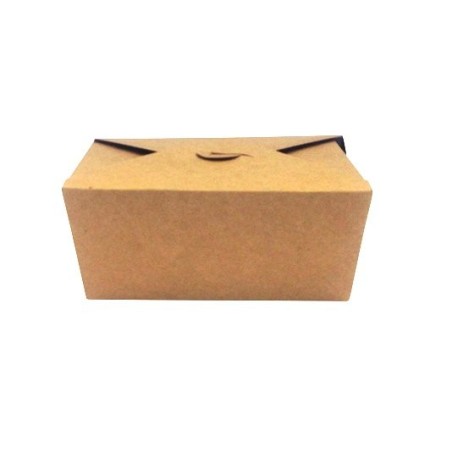 No.4 Kraft Biobox Containers (96oz) (4x40's)