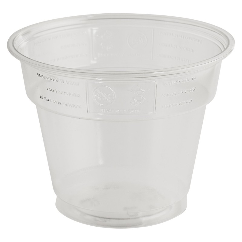 9oz Clear Greenspirit rPET SQT Juice Cups (95mm)(JC2)(16x50)