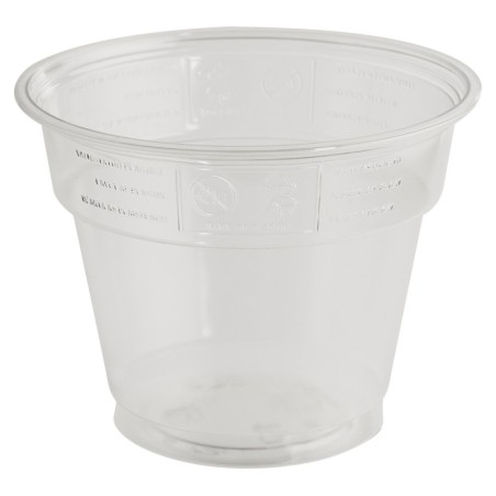 9oz Clear Greenspirit rPET SQT Juice Cups (95mm)(JC2)(16x50)