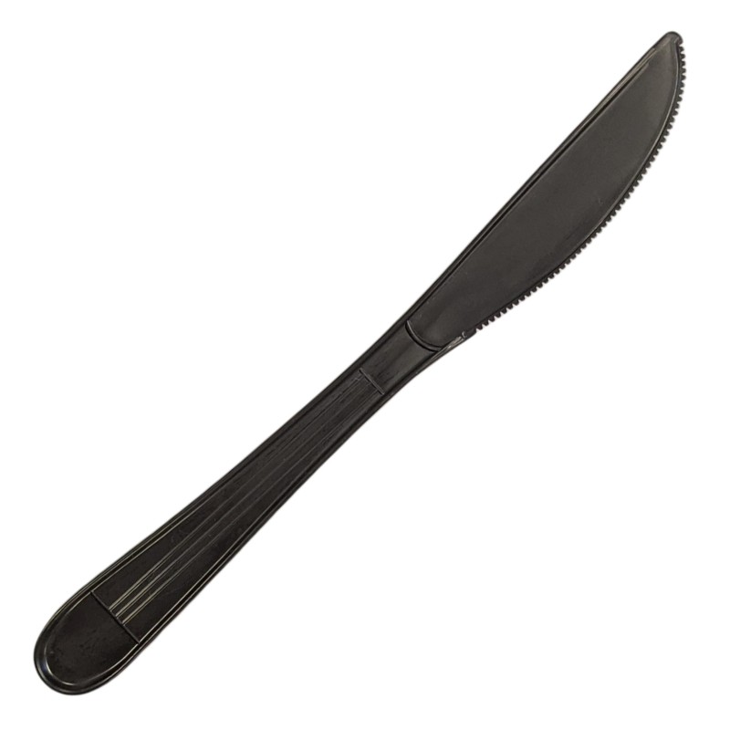 Greenspirit Black Reusable HD PP Knife - 20 x 50's