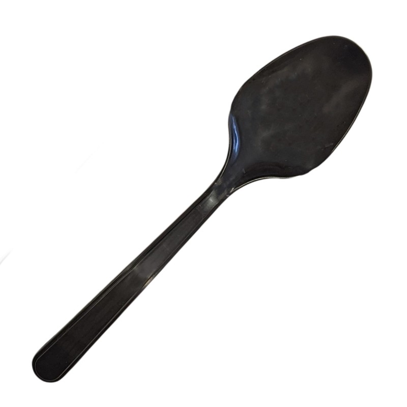 Greenspirit Black Reusable HD PP Spoon - 20 x 50's