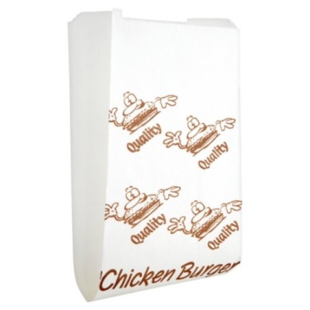Burger Bag Chicken 5x8x9" (1000)