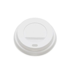 90mm White Hot Cup Lids - Huh (10/12/16oz ) (10 x 100)