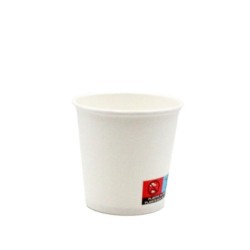 4oz White PE SW Hot Cup...