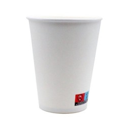 12oz White PE Single Wall Hot Cup (20x50)