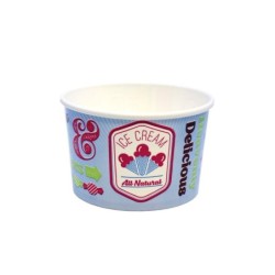 8oz "Chill" ice cream cup...