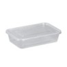 500ml Clear microwavable container and lids-Standard(250)