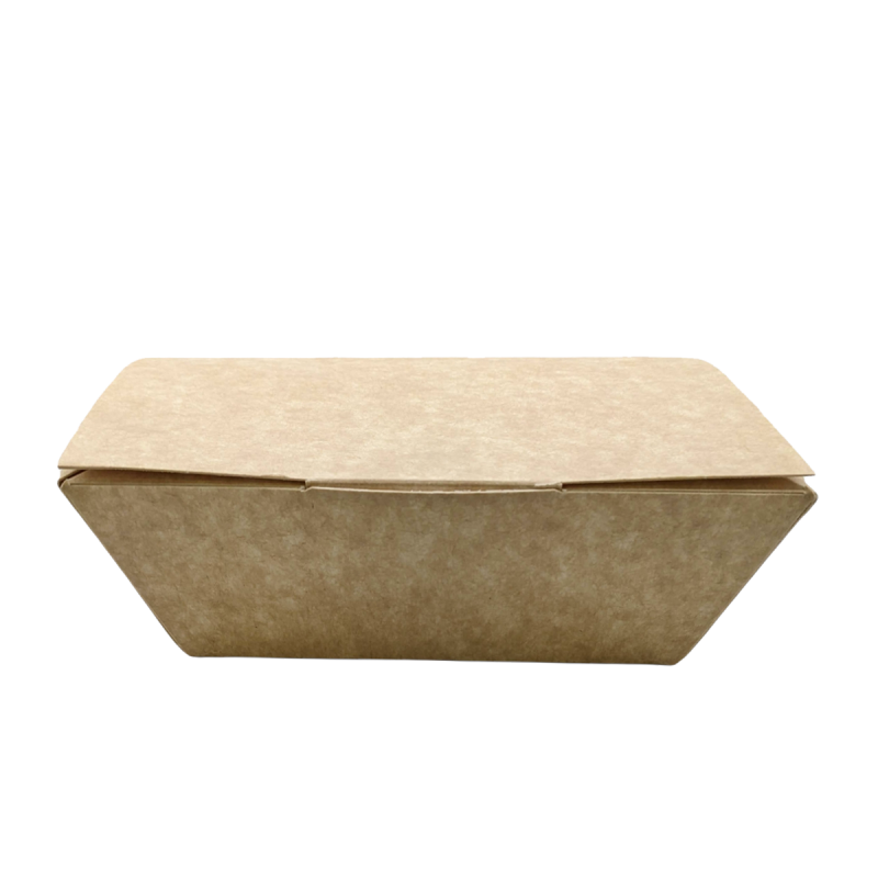 Small Kraft Nested Takeaway Boxes - 117x75x60mm (6 x 50's)