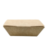 Small Kraft Nested Takeaway Boxes - 117x75x60mm (6 x 50's)