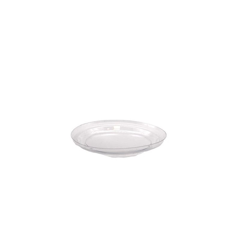 8oz/14oz Clear Round PET Deli Pot - Lid (10x100)