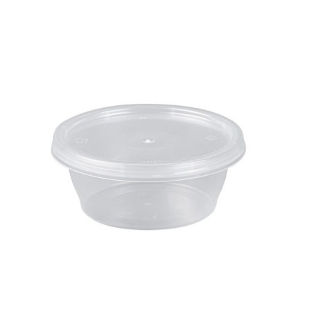 2oz Clear microwavable container and lids-Standard(1000)