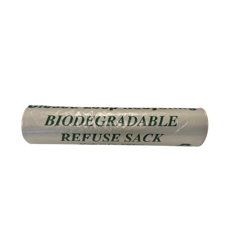 29x39 Clear Oxo-Biodegradable Refuse Sacks (40mu) (8x25)