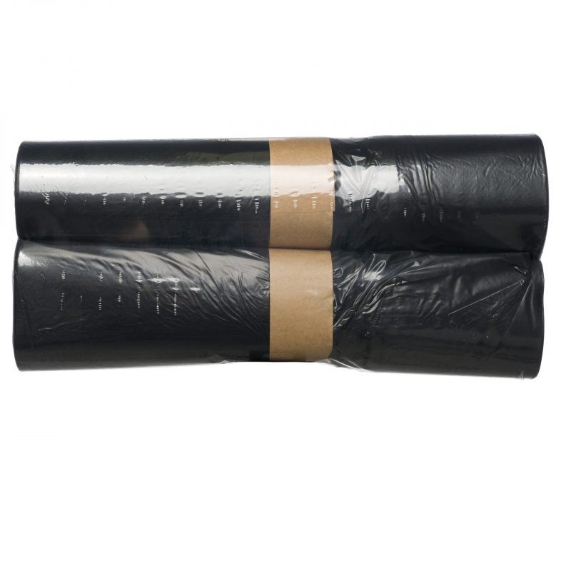 29 x 46 Large heavy weight black refuse sack (8x25)