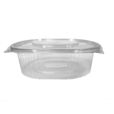 1000cc Oval hinged salad container (8x50)