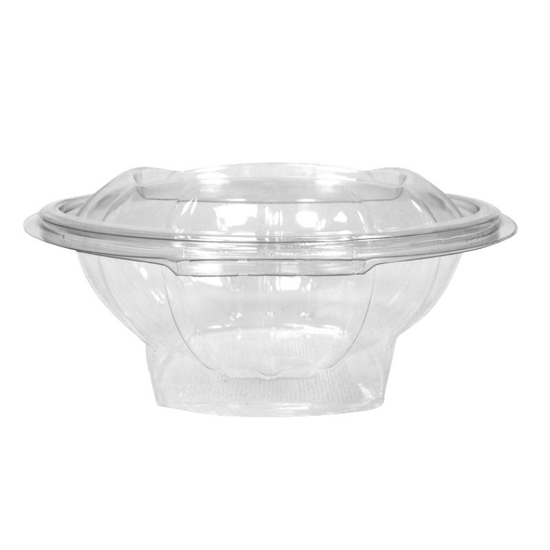 1000cc Round hinged salad container (4x50)