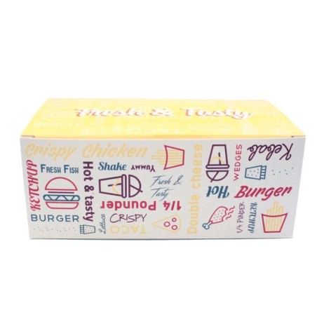 Large Fresh & Tasty Snack Box -175x104x70mm (300)