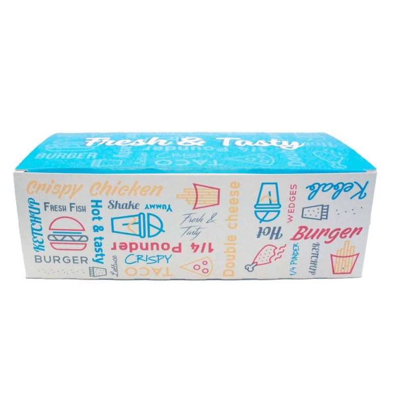 XL Fresh & Tasty Snack Box - 218x116x73mm (200)