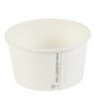 12oz White Compostable PLA Soup Container (20x25)