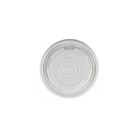 12/16/24oz CPLA Lid for Compostable Soup Containers (10x50)