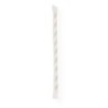 6x197mm, 3ply, Wrapped GS Paper Straws Red Stripes (48x100)