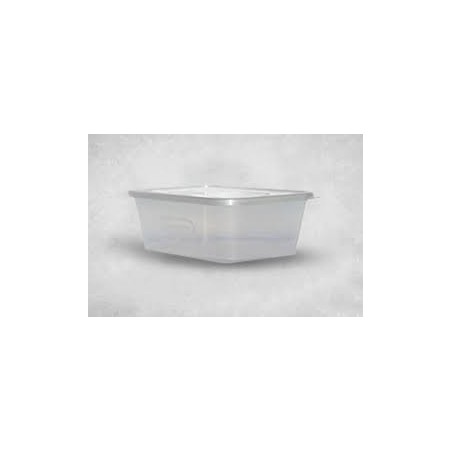 1000CC Satco Plastic Food Contaner & Lid (250)