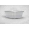 1000CC Satco Plastic Food Contaner & Lid (250)