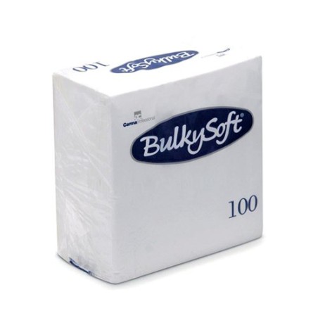 38cm 2ply Bulky Soft White 4fold Napkin (20x100)- 32120