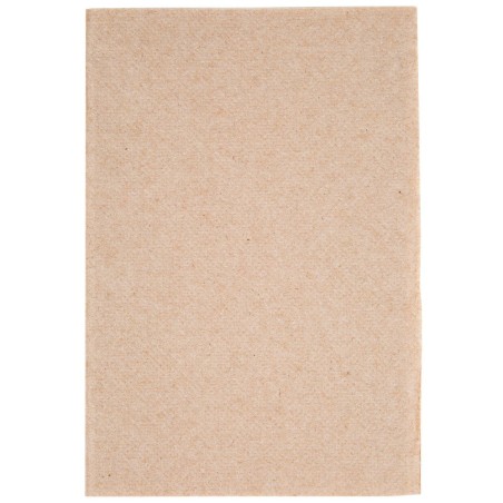 NEW' 33cm 2ply 8 fold Compostable Kraft Napkins (20 x 100's)